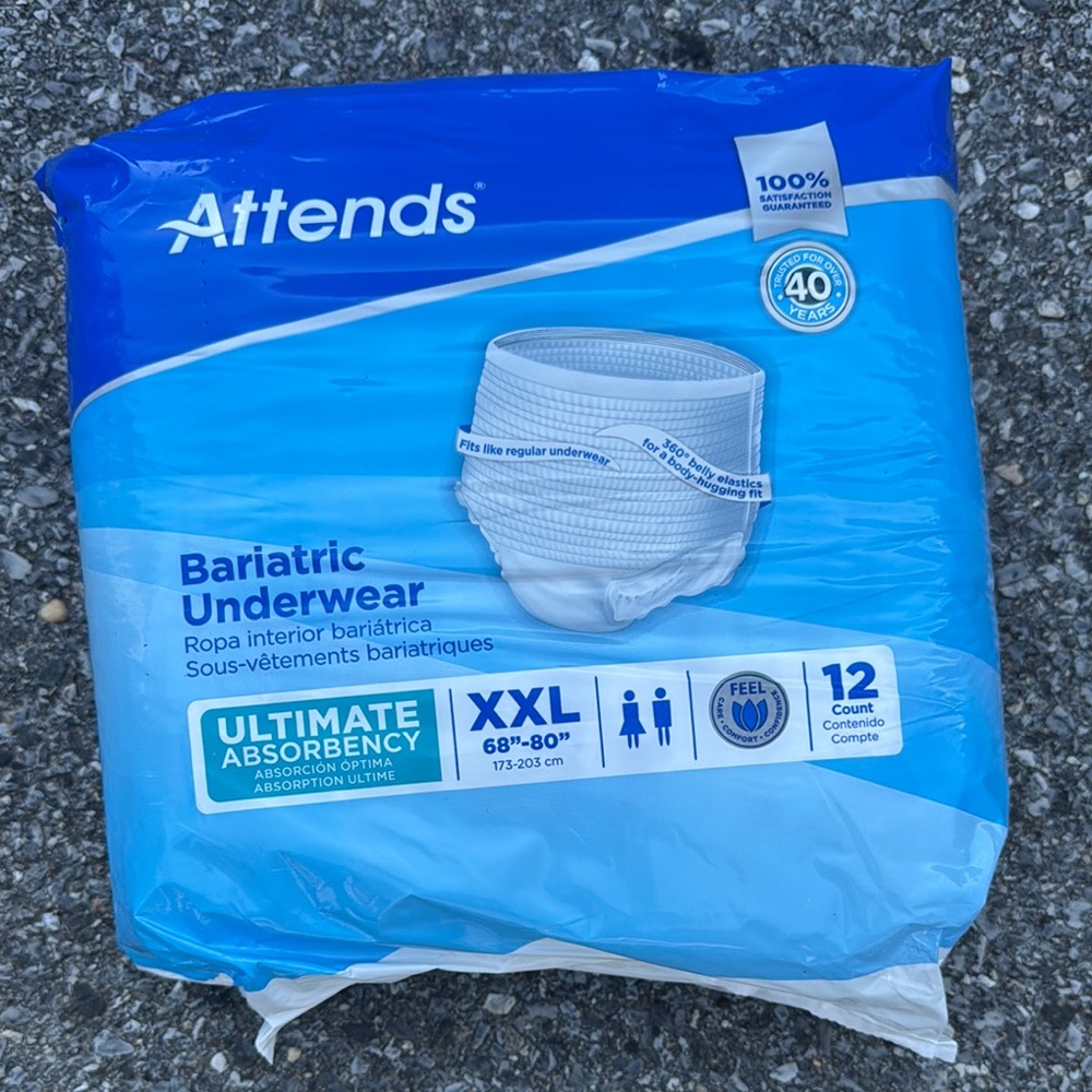 Attends Bariatric Underwear
